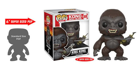 Figurine Funko Pop! N°388 - King Kong Skull Island - King Kong 15 Cm